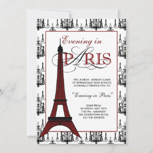 Convites de Baile de Paris