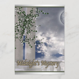 Convites de Baile Moonlight Mystery Prom