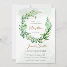 Convites de Batismo & Convites de Batismo para Men