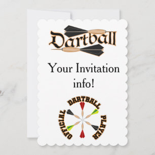 Convites De Bola De Dartball