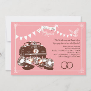 Convites de Brunch Pós-Casamento Recém-Casados