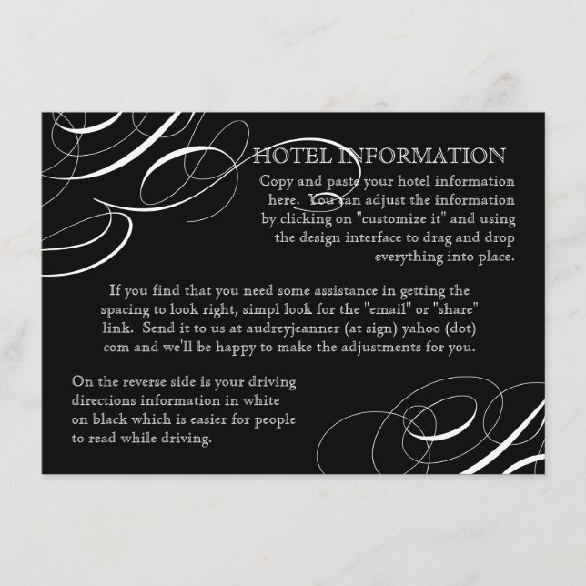 Convites de Caligrafia Comemore, Beba, Case Com Ro (Frente)