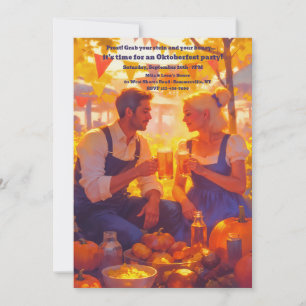 Convites de Casal para Oktoberfest
