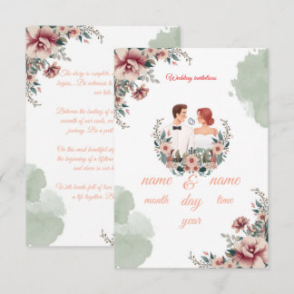 Convites de casamento