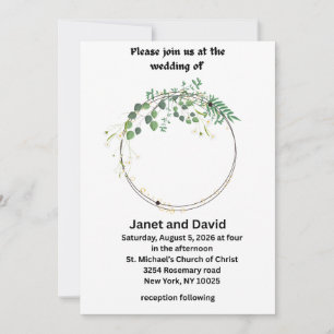 Convites de Casamento