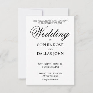 Convites de Casamento