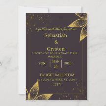 Convites de casamento