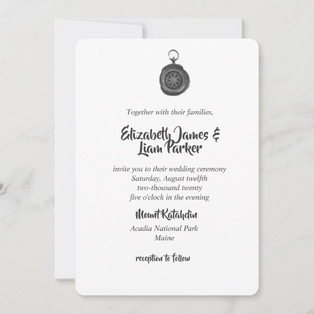 Convites de casamento (Frente)