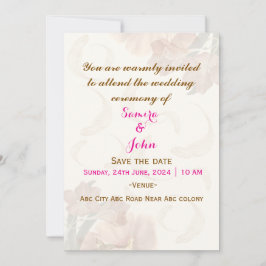 Convites de Casamento