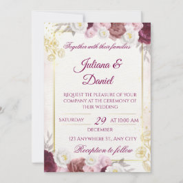 Convites de casamento