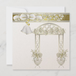 Convites de Casamento 5.25" x 5.25"