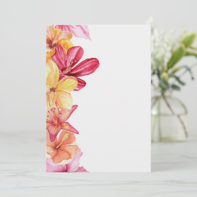 Convites de casamento ao pôr do sol na praia (Em pé/Frente)