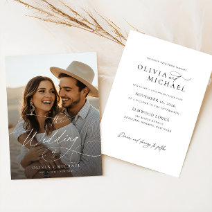 Convites de Casamento Boho Elegantes Orçamento com