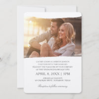 Convites de Casamento com Foto Únicos | Aquarela