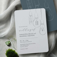Convites De Casamento De Boca De Edison Chic Indus