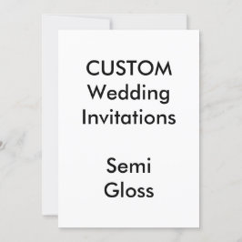 Convites de Casamento de GLOSS SEMI Personalizado