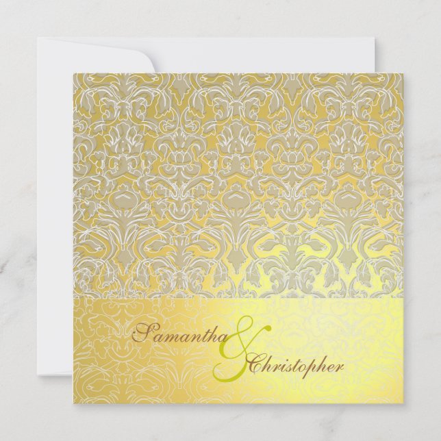 Convites De Casamento De La Belle Epoch (Frente)