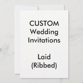 Convites de Casamento de LAID Personalizado (RBBED