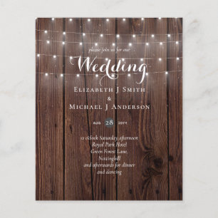 CONVITES DE CASAMENTO de Luzes Russas de Woodland