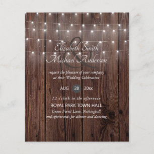 CONVITES DE CASAMENTO de Luzes Russas de Woodland