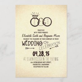 Convites de casamento divertidos e criativos