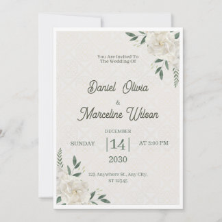 Convites de Casamento Elegantes