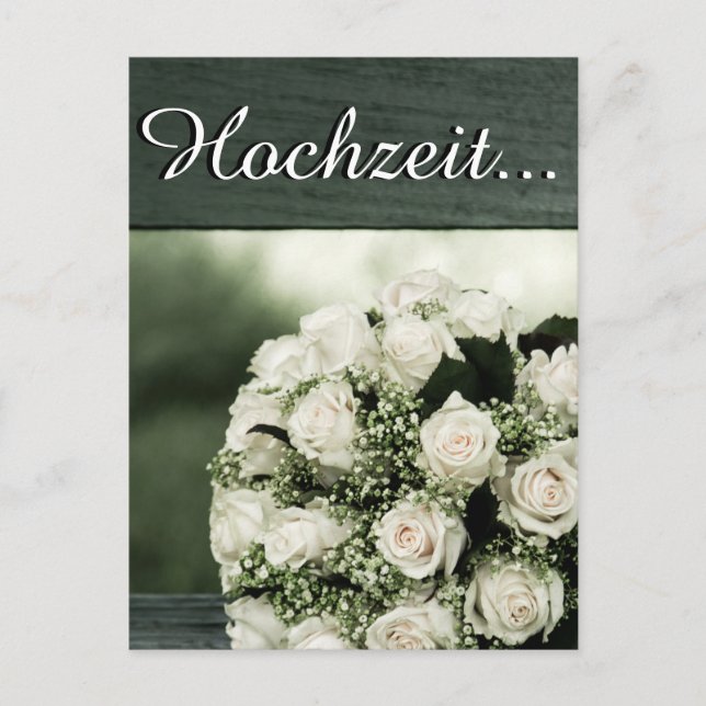 Convites de Casamento Elegantes (Frente)