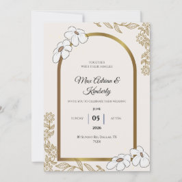 Convites de Casamento Elegantes | Designs Minimali