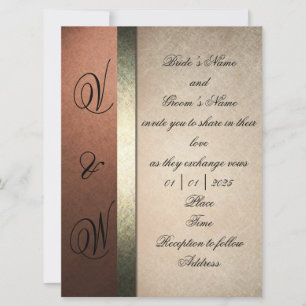 Convites de Casamento Elegantes e Sofisticados