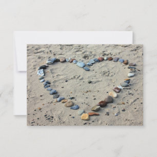 Convites de casamento em praia tropical