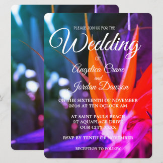 Convites de Casamento Fabulosos do Pássaro do Para