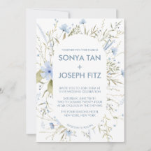 Convites de Casamento Florais