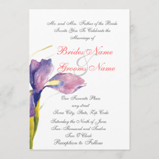 convites de casamento floral