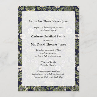 Convites de Casamento Floral Real