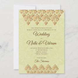 Convites de casamento hindu & convites de casament