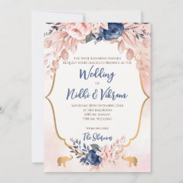 Convites de casamento indiano & cartões de casamen