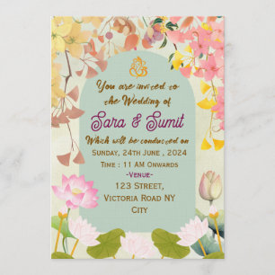 Convites de Casamento Indianos