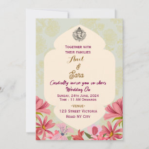 Convites de Casamento Indianos
