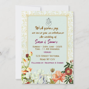 Convites de Casamento Indianos