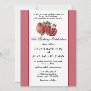 Convites de Casamento Judaicos Tradicionais - Dour