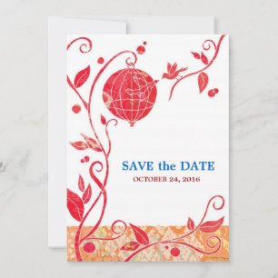 Convites de Casamento Love Birds Save the Date
