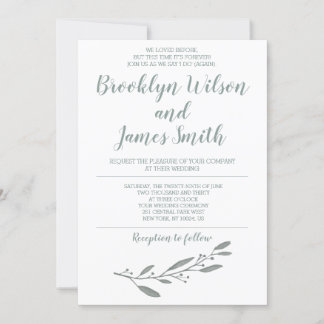 Convites De Casamento Para O Segundo Casamento Sag
