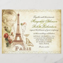 Convites de casamento PARIS