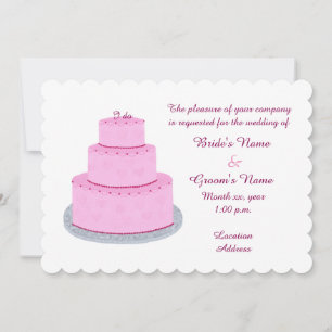 Convites De Casamento Personalizado De Corações