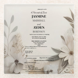Convites de Casamento Personalizados Elegantes