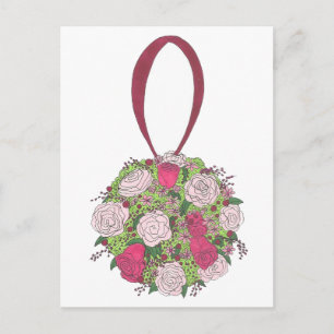 Convites de casamento Rose Floral Ball para guarda