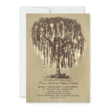 Convites de casamento Russos de Árvore das Luzes d