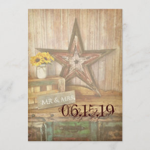 Convites de casamento Russos de Madeira da Estrela