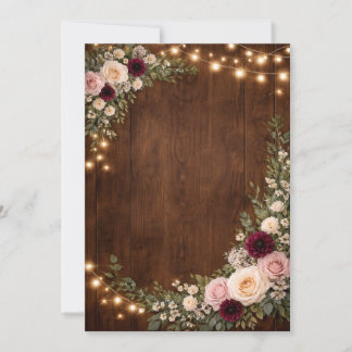 convites de casamento rústicos