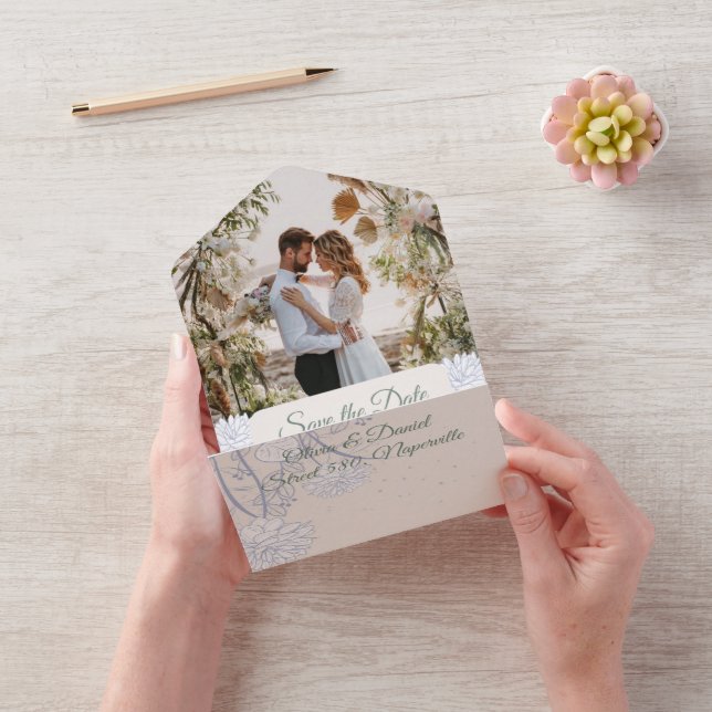 Convites de casamento - Salve a data Foto (Vídeo)